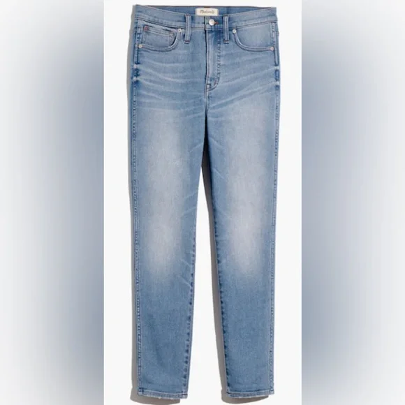 Madewell 10” High-Rise Skinny Crop Jeans Size 28 - Picture 3 of 3